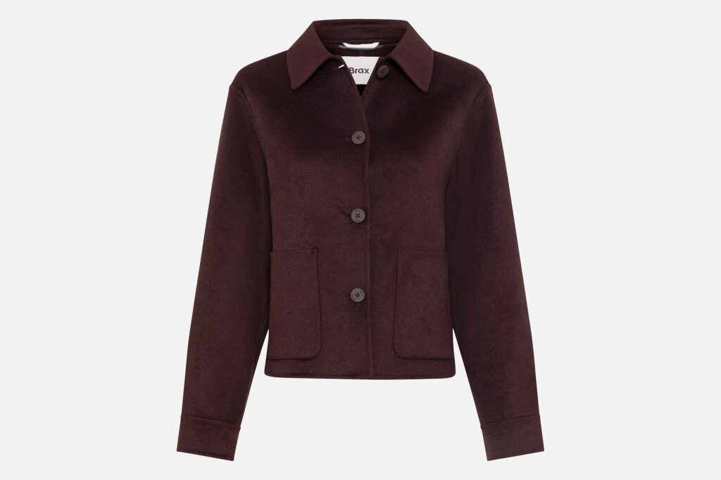 BLOUSON HANNAH DARK BROWN