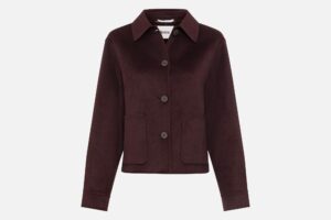 BLOUSON HANNAH DARK BROWN