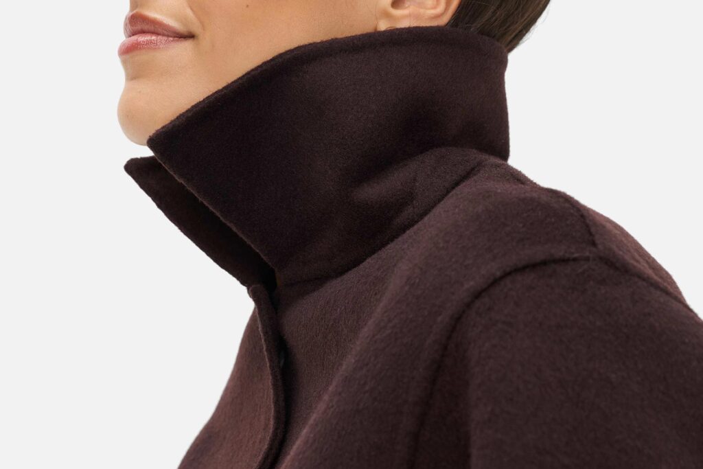 BLOUSON HANNAH DARK BROWN