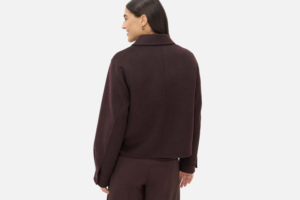 BLOUSON HANNAH DARK BROWN