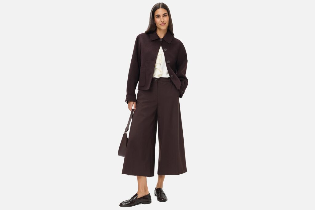BLOUSON HANNAH DARK BROWN