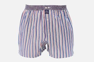 MC ALSON STRIPED BLUE  WHITE