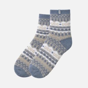 SOCKS CRESSIDA COZY QUARTER GREY - Image 2