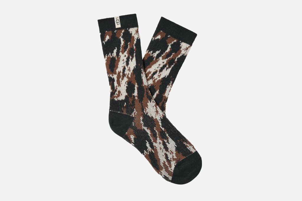 SOCKS IANNI CREW WESTERN COW DUSTED