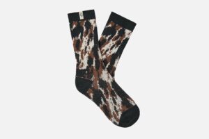SOCKS IANNI CREW WESTERN COW DUSTED