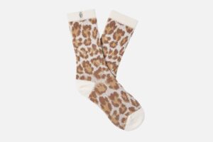 SOCKS GIANNI CREW JASMINE LEOPARD