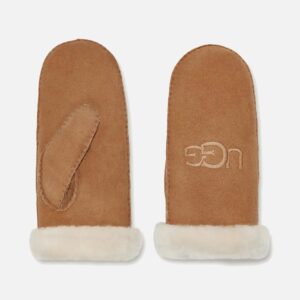 MITTEN UGG SHEEPSKIN CHESTNUT - Image 2