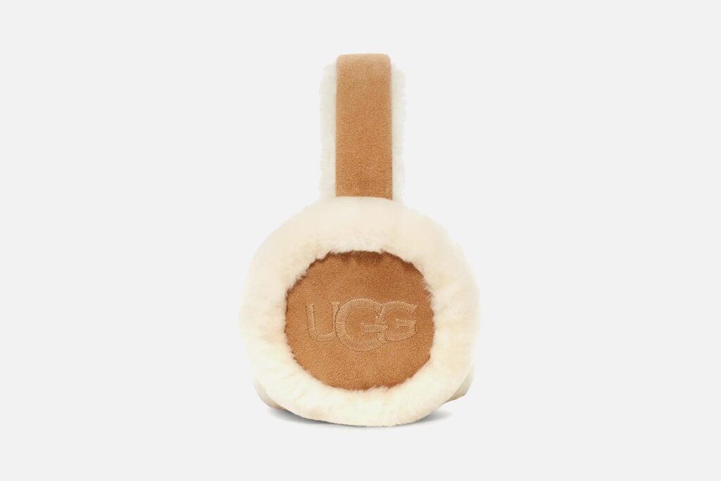 EARMUFF UGG SHEEPSKIN CHESTNUT