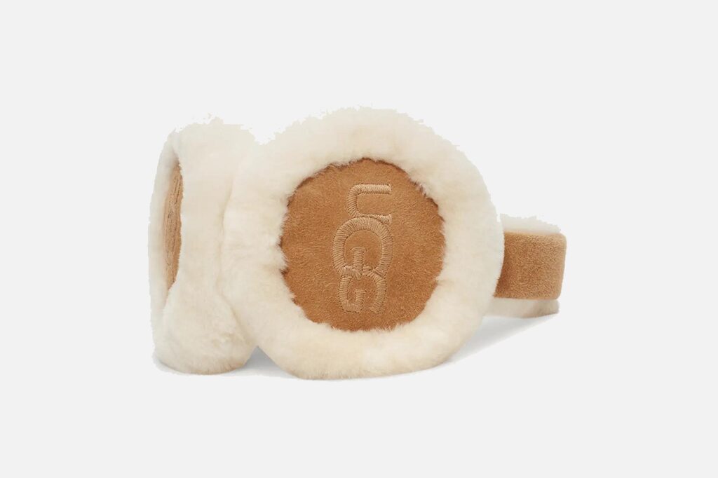 EARMUFF UGG SHEEPSKIN CHESTNUT
